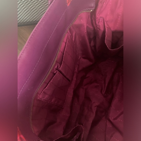 Marc Jacobs Preppy Pink Elizababy Nylon Tote Purse Diaper Bag - Picture 10 of 15